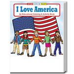 CS0590B I love America Activity And Coloring Book Blank No Imprint